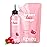 APIEU Raspberry Hair Vinegar Rinse & Refill Set - Deep Scalp Clarifying, pH-Balancing Care, Controls Oil & Buildup, Leaves Hair Silky-Soft, Shiny & Fresh | Korean Hair Care (6.76 / 13.6 fl oz)