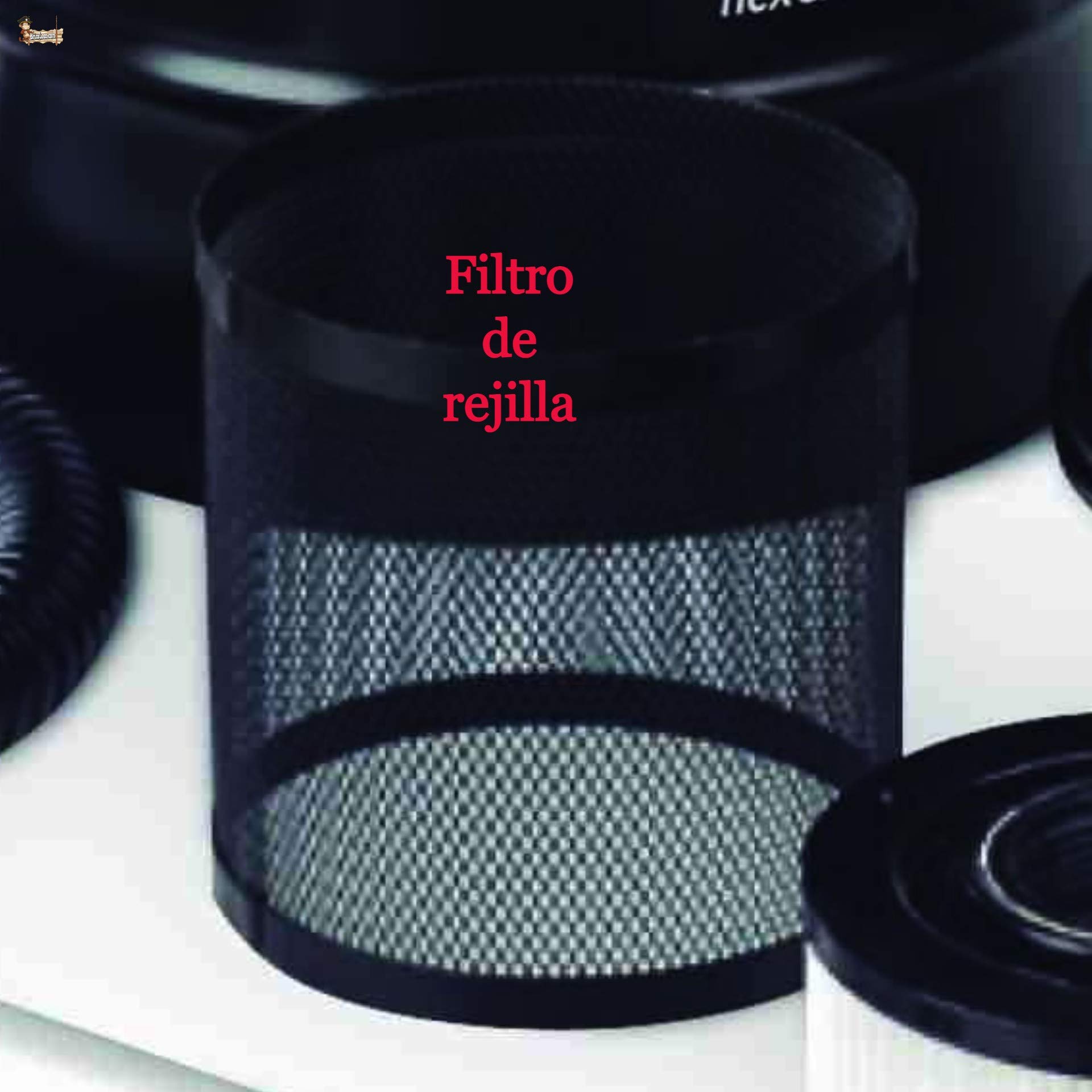 BricoLoco Aspirador de Cenizas para Estufa, Horno, Barbacoa de leña, pellets. Aspiradora Doble Filtro = Filtro de Cartucho + Rejilla Metal. Función soplador. 20 litros. ¡¡¡1.200 WATIOS!!!