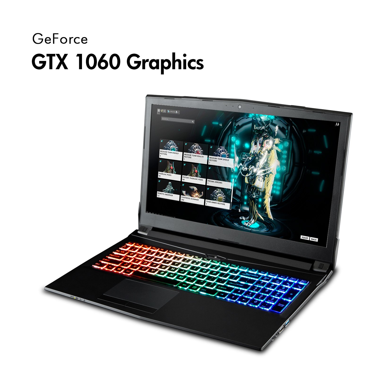 Sager NP7850 15.6 Inches FHD IPS VR Ready Gaming Laptop, Intel i7