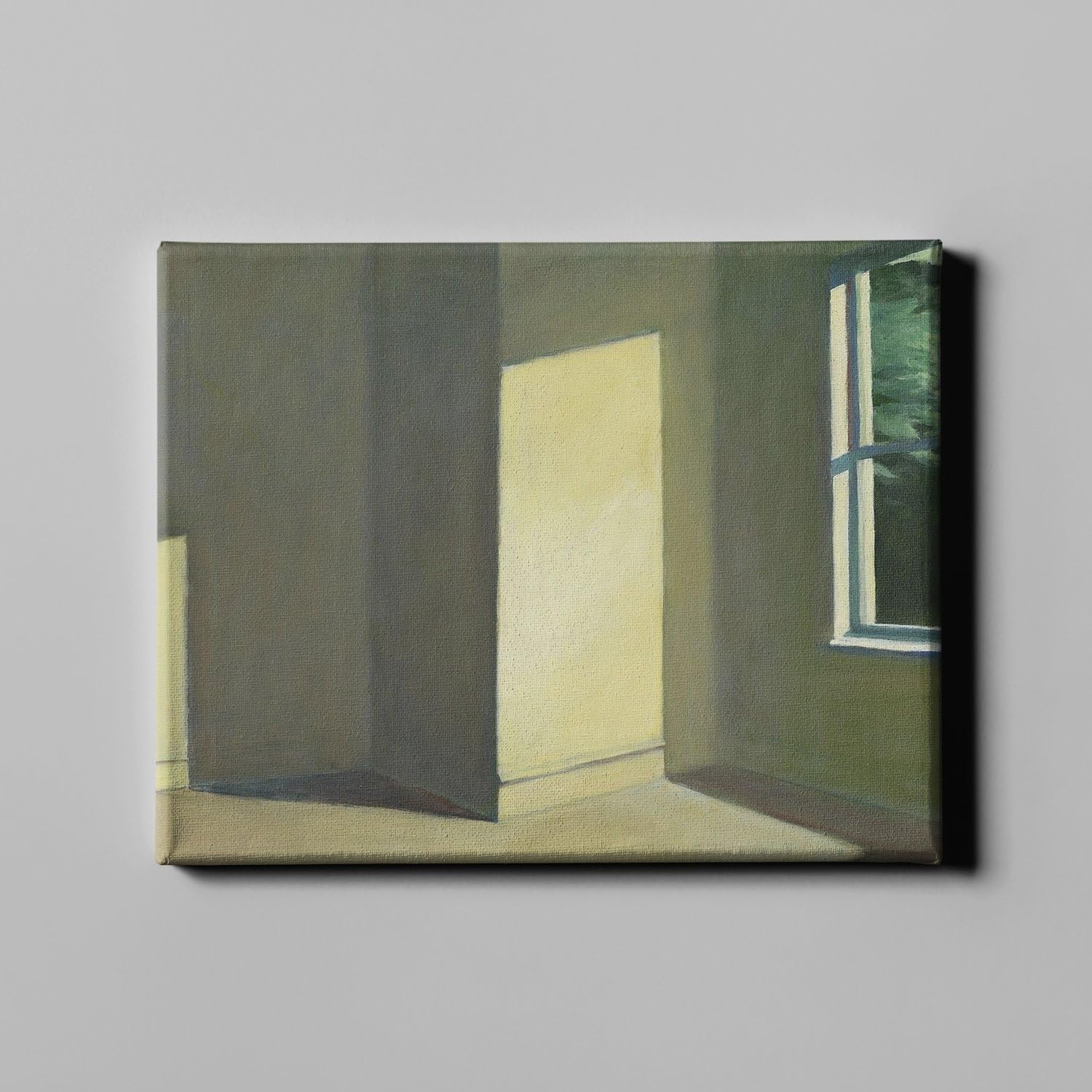 Lienzo de Edward Hopper: Sol en una habitación vacía, cuadro de galería para salón 5