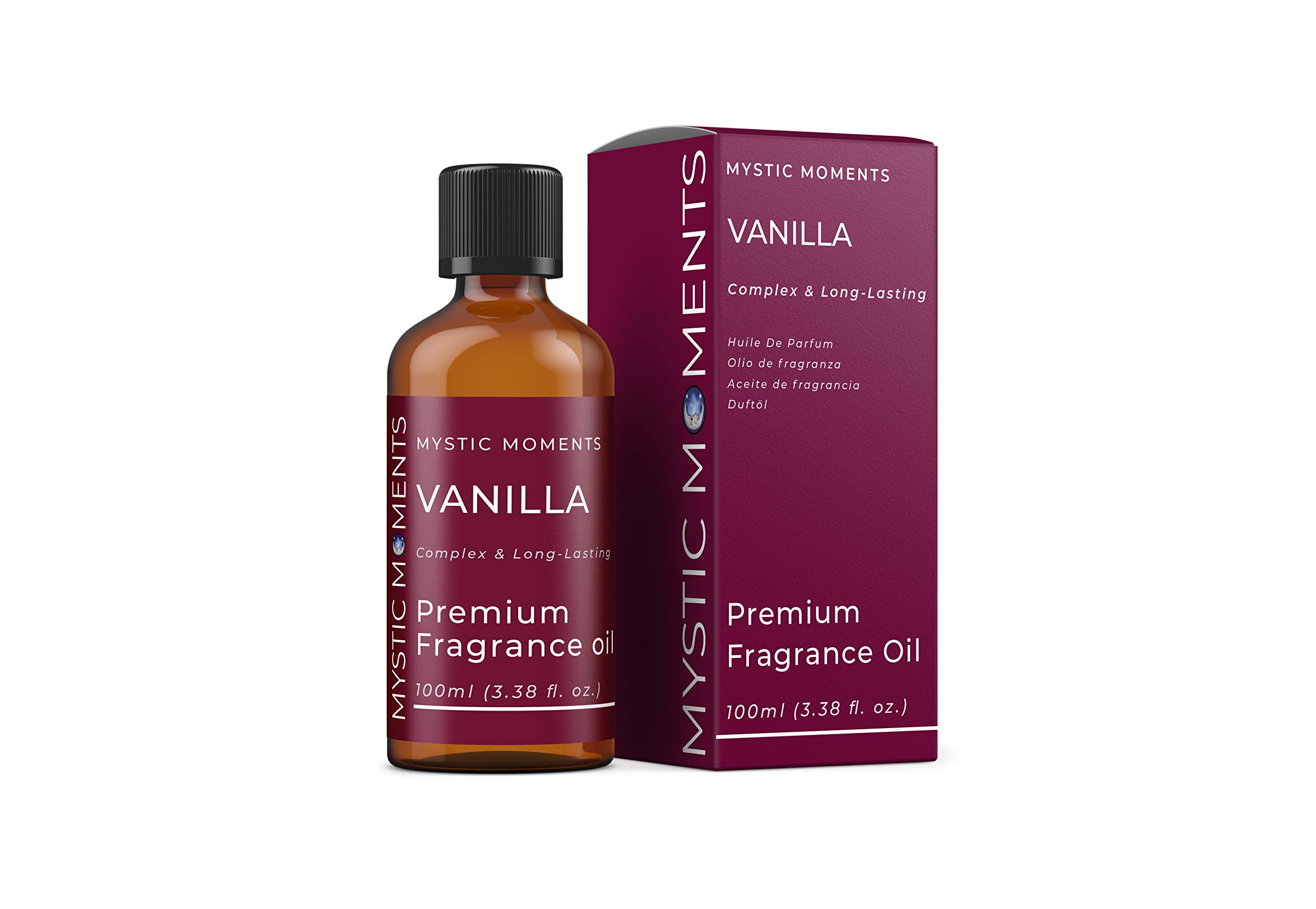 Mystic Moments - Huile de parfum de vanille - 100 ml - Impeccable pour les savons, les bougies, les bombes de bain, les brûleurs