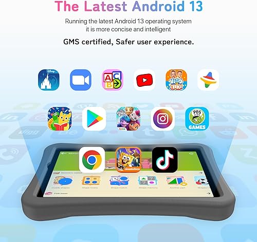 Miniatura 5 de UMIDIGI Tableta para niños, G1 Tab Android para niños, 10.1 pulgadas, 4+4G+64G hasta 1 TB, WiFi 6, cámara dual de 8 MP+8 MP, Quad-Core, 6000mAh,