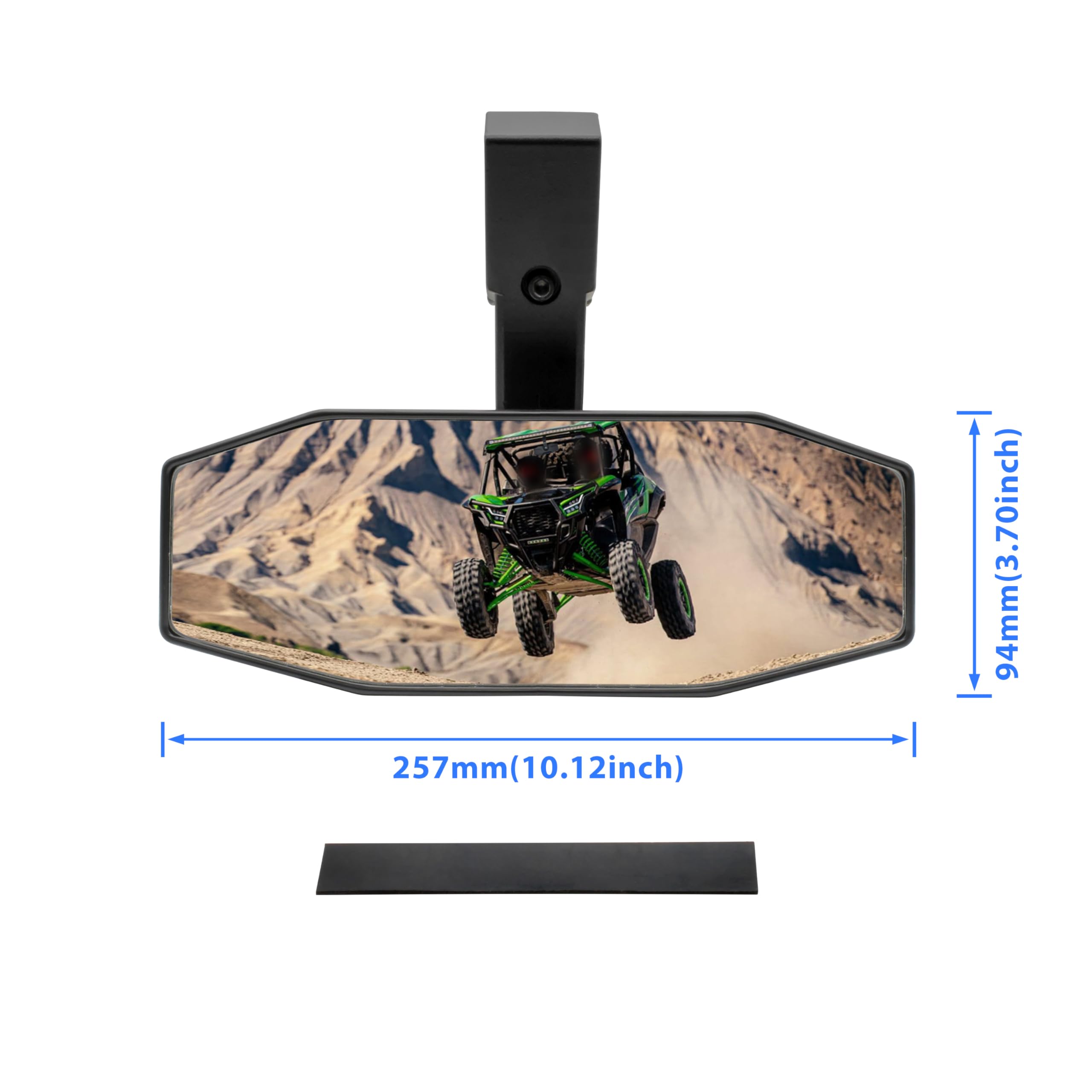 Amazon.com: SAUTVS Center Rearview Mirror for Kawasaki Teryx KRX