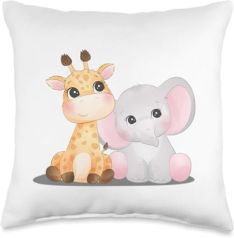 nursery throw pillow
