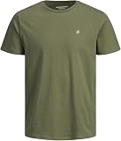 JACK & JONES Homme Jorjxj Tee Crew Neck 5mp T-shirt, Blanc., M EU - 4