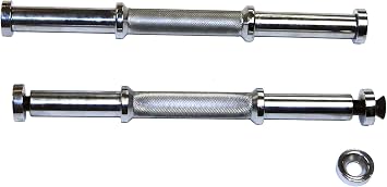 Ader Sporting Goods Pro Fix Dumbbell Handles #2 for 2 Pair of Plates Sold As Pair
