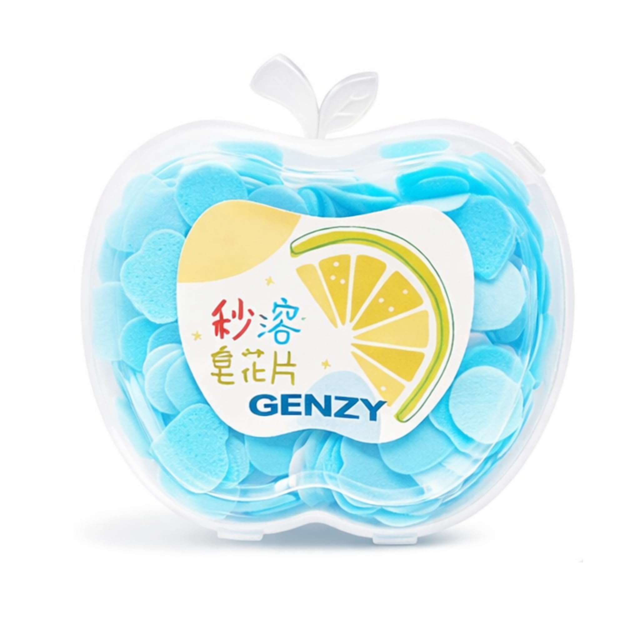 GENZY Paper Soap Strips for Travel – Apple Shape Portable Plastic Box | Dissolvable Hand Wash Soap Sheets | Mini Flower Petal Soap for Kids, Men & Women | Eco-Friendly Travel Essential | Assorted Color (Pack of 1)-image-16