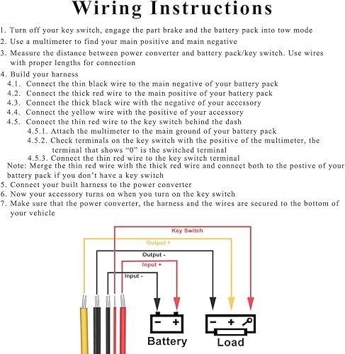 Miniatura 7 de Pro Chaser Carros de golf DC-DC RV 48V 36V Voltaje a 12V reductor de voltaje reductor de voltaje reductor para faros traseros paneles solares (10A