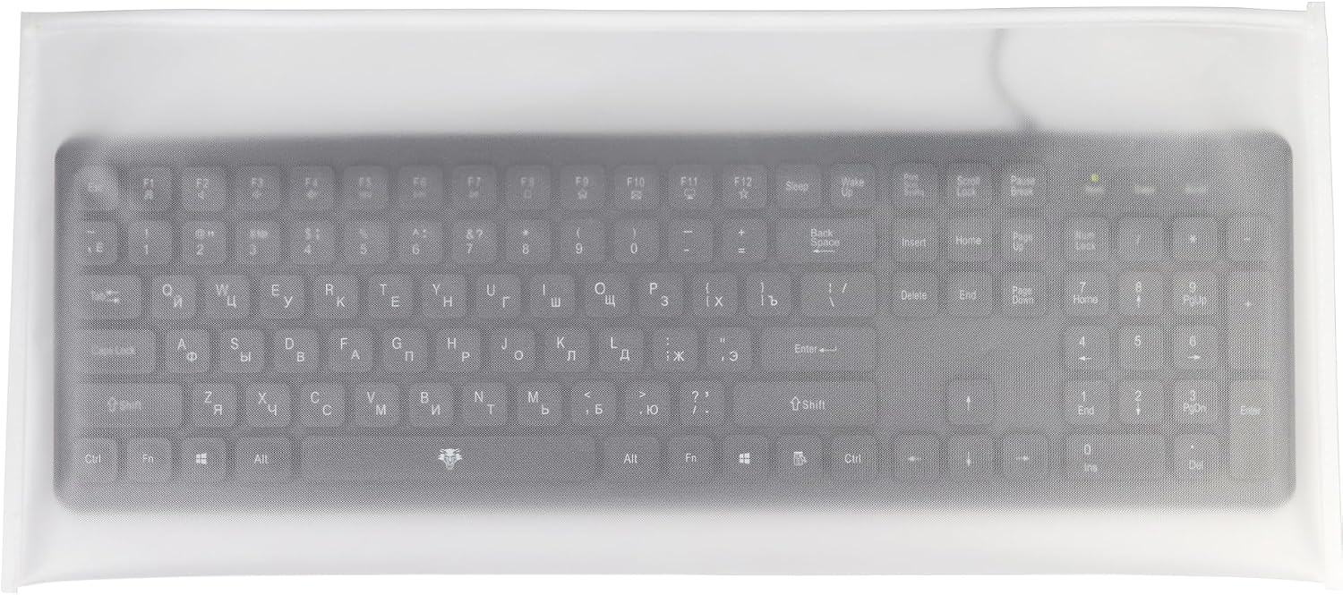 Keyboard Dust Cover, Universal PC Computer Desktop Keyboard Skin Protector Cover by SZBRO (20W x2H x9D)