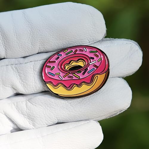 Miniatura 7 de Marcador de pelota de golf, esmalte premium divertido diseño personalizado, gran regalo de golf para hombres, mujeres, golfistas