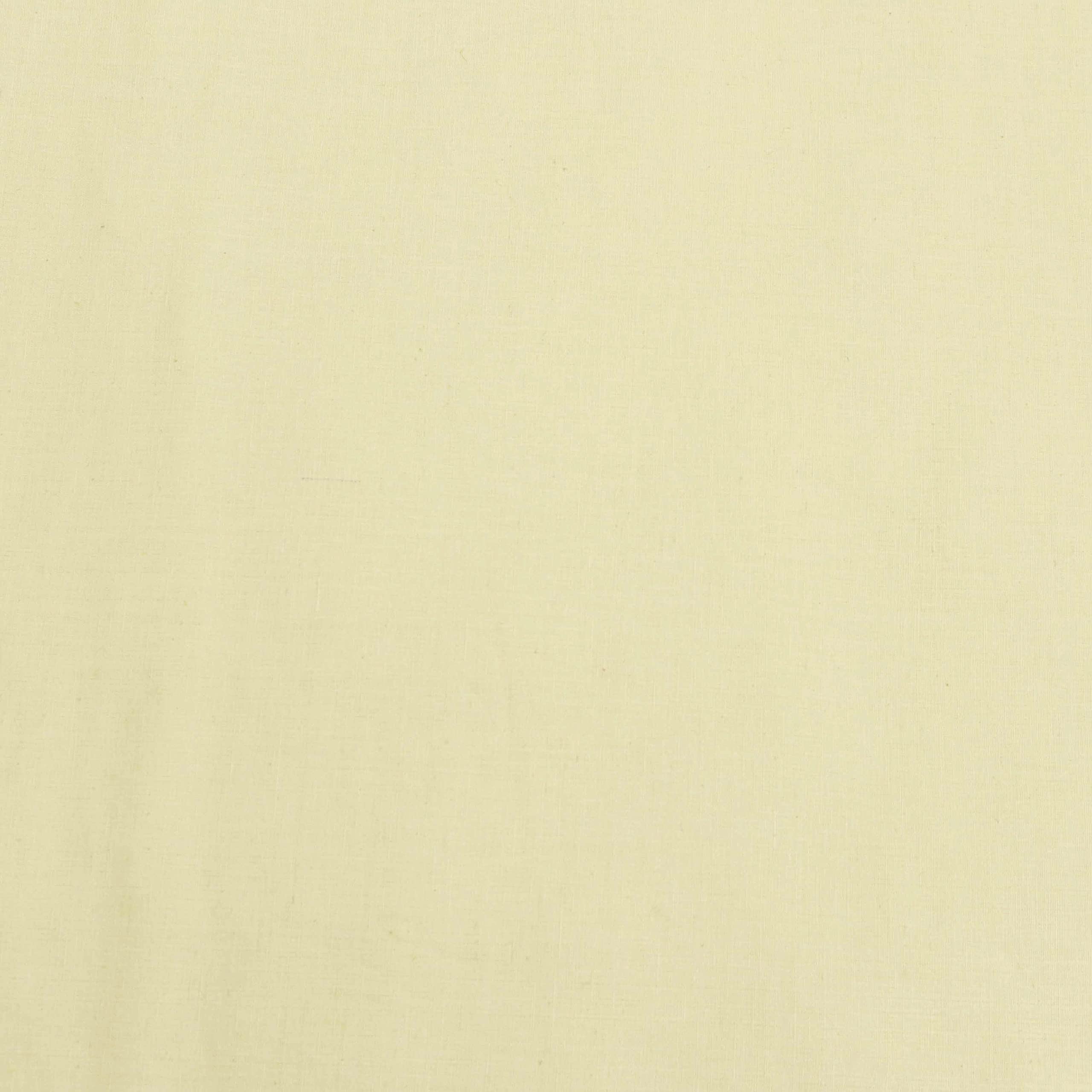 Fabric Mart Direct Hellgelb 100% Baumwollleinen Stoff Meterware, 17 Endlosmeter 107 cm Breite Einfarbig Gelb Großhandel Baumwolle Polsterung für Vorhänge Brautkleid Vorhänge Kissenbezüge
