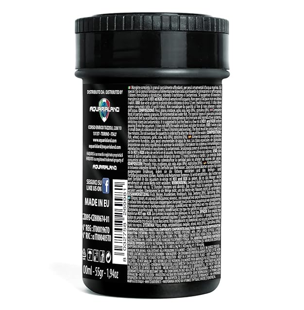 Foto 2 de 3 de Haquoss Marine Gran Gourmet Comida de Gránulos para Peces Marinos Tropicales, 100 ml/55 gr