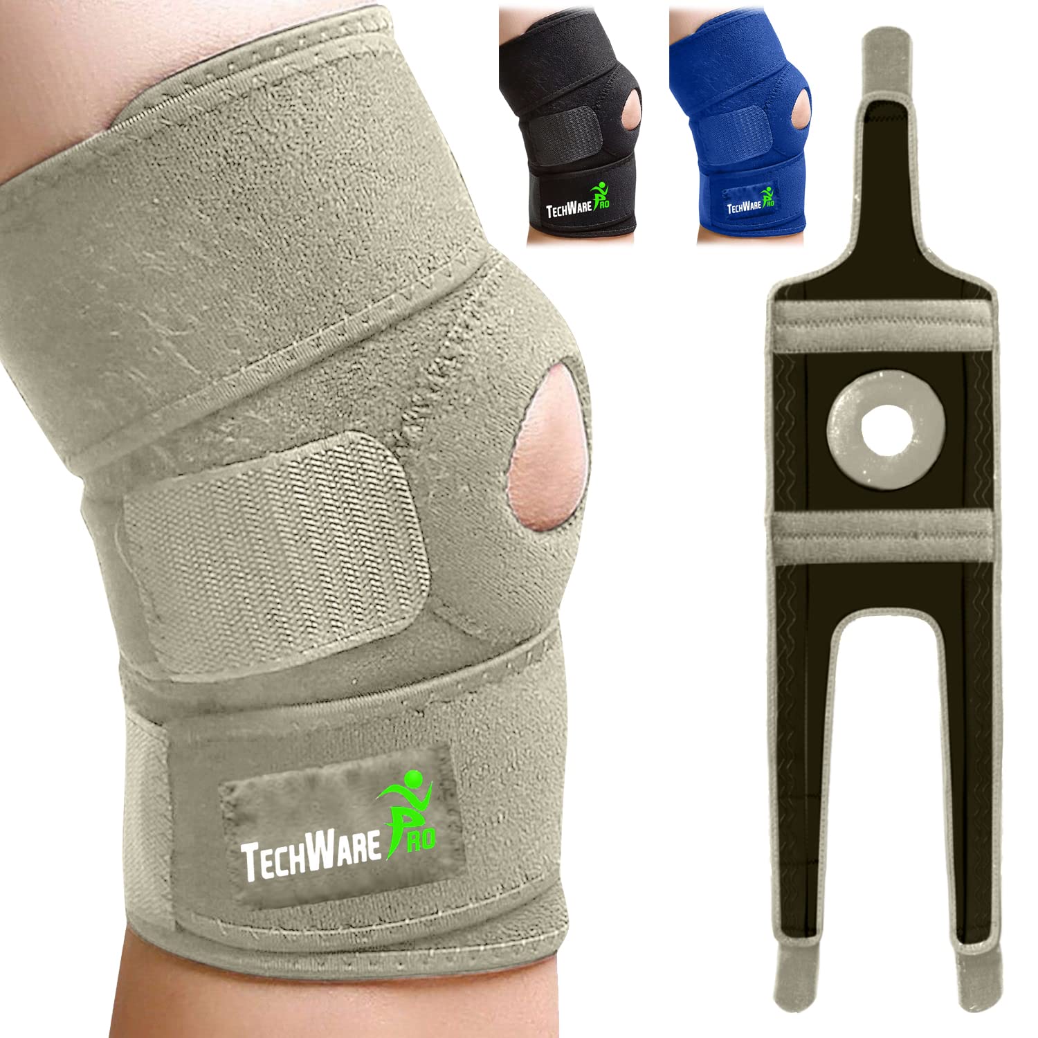 Buy TechWare Pro Knee Brace Support Knee Braces for Knee Pain