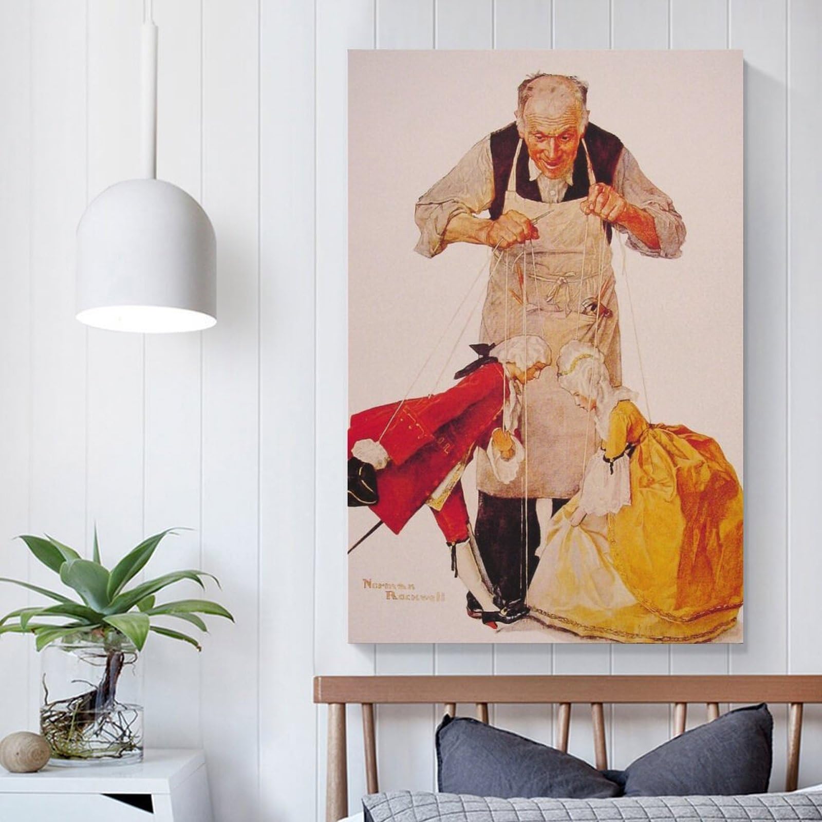 Amazon.co.jp: Norman Rockwell ノーマンロックウェル（操り人形師