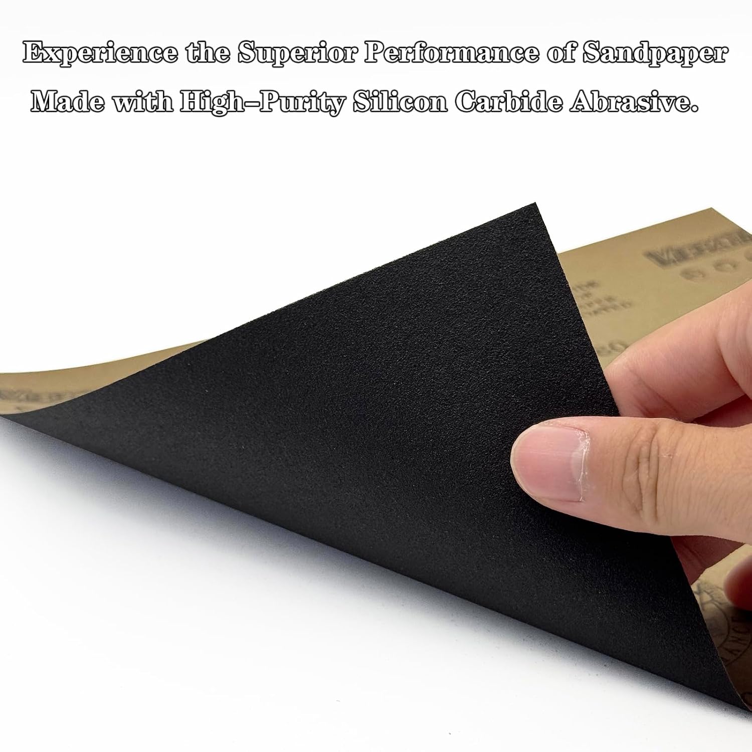 25 PCS 800 Grit Wet Dry Sandpaper, 9 x 11 Inch Silicon Carbide Sanding Sheets, Premium Waterproof Abrasive Paper for Hand & Machine Sanding, Furniture Finishing & Scratch Removal