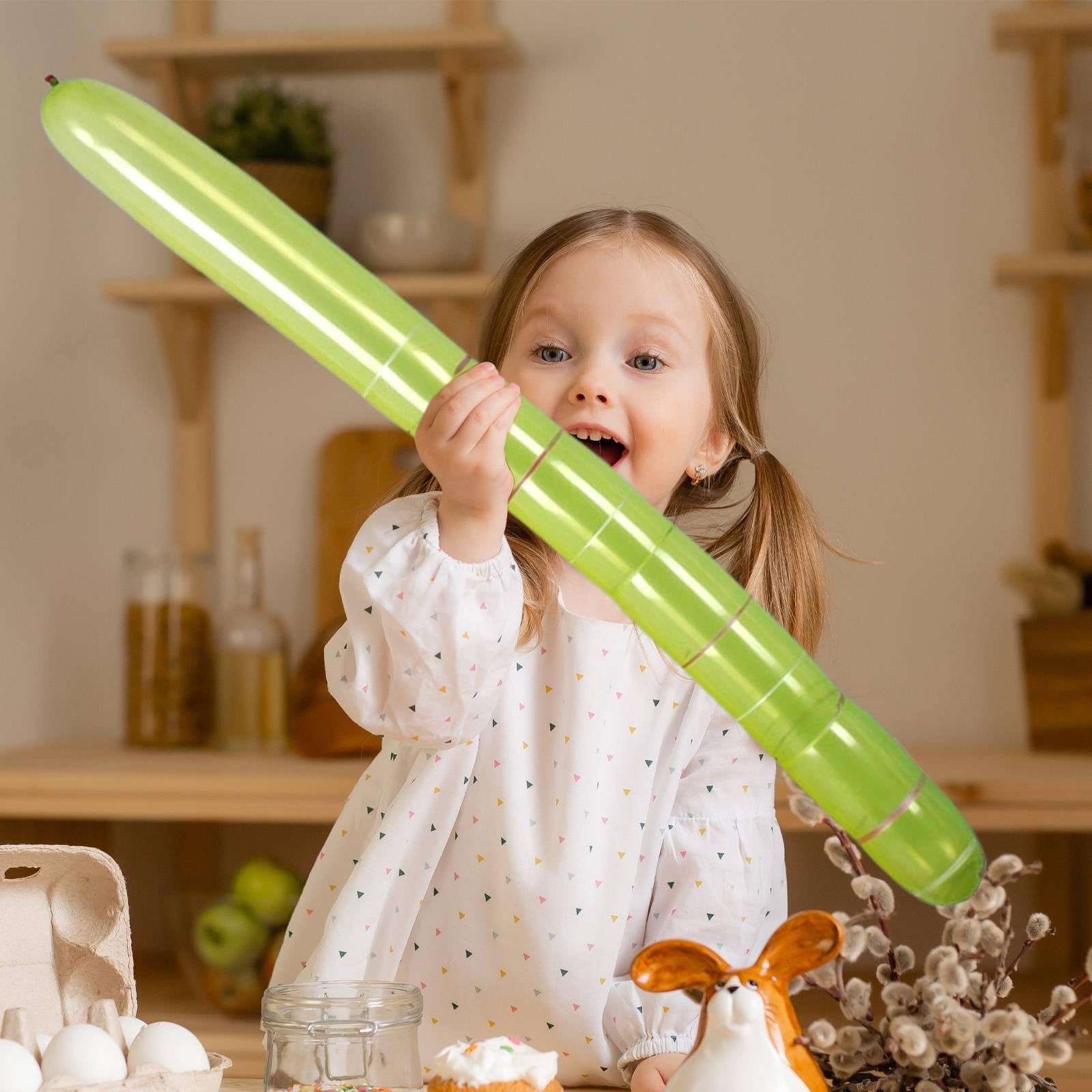 Raketenballons, 100 Stück, verschiedene Farben, fliegende Pfeif-Partytütenfüller für Kinder, strapazierfähiges Latex, perfekt für Partys und lustige Aktivitäten