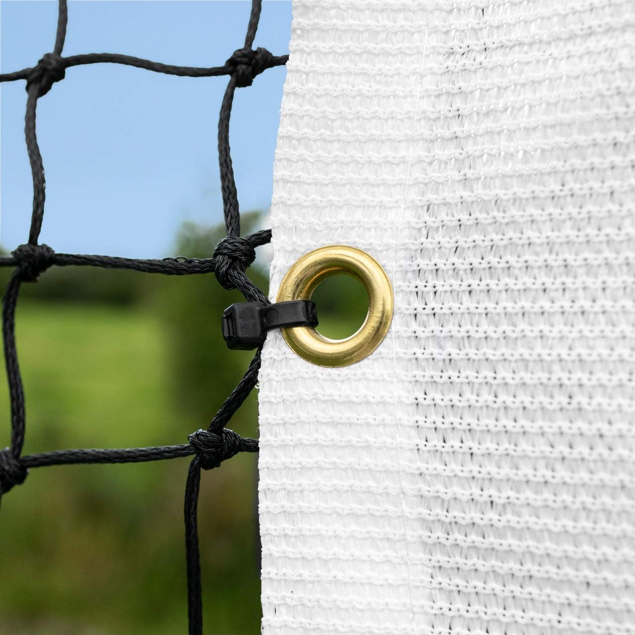 FORTRESS Cricket Net Sight Screen (Standard Sizes) | Cricket Screen Netting | Batting & Bowling Cricket Cage Netting | Cricket Cage Batting Canvas Screen - Cricket Set