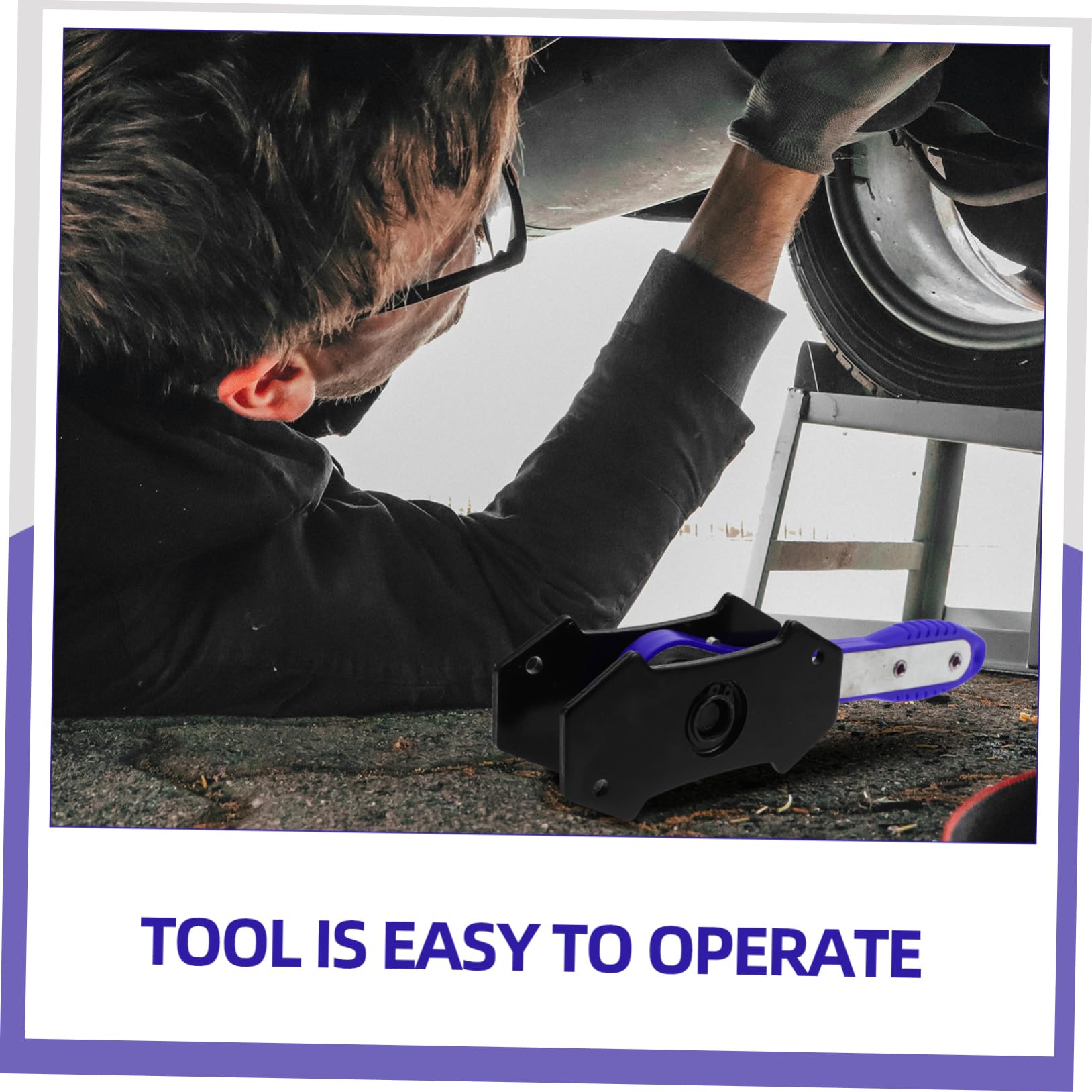 Gatuida 1set Strumento per Freni con Piastrine Acciaio Utensile per La Manutenzione dei Freni per Meccanici e Appassionati di Auto Colore Blu