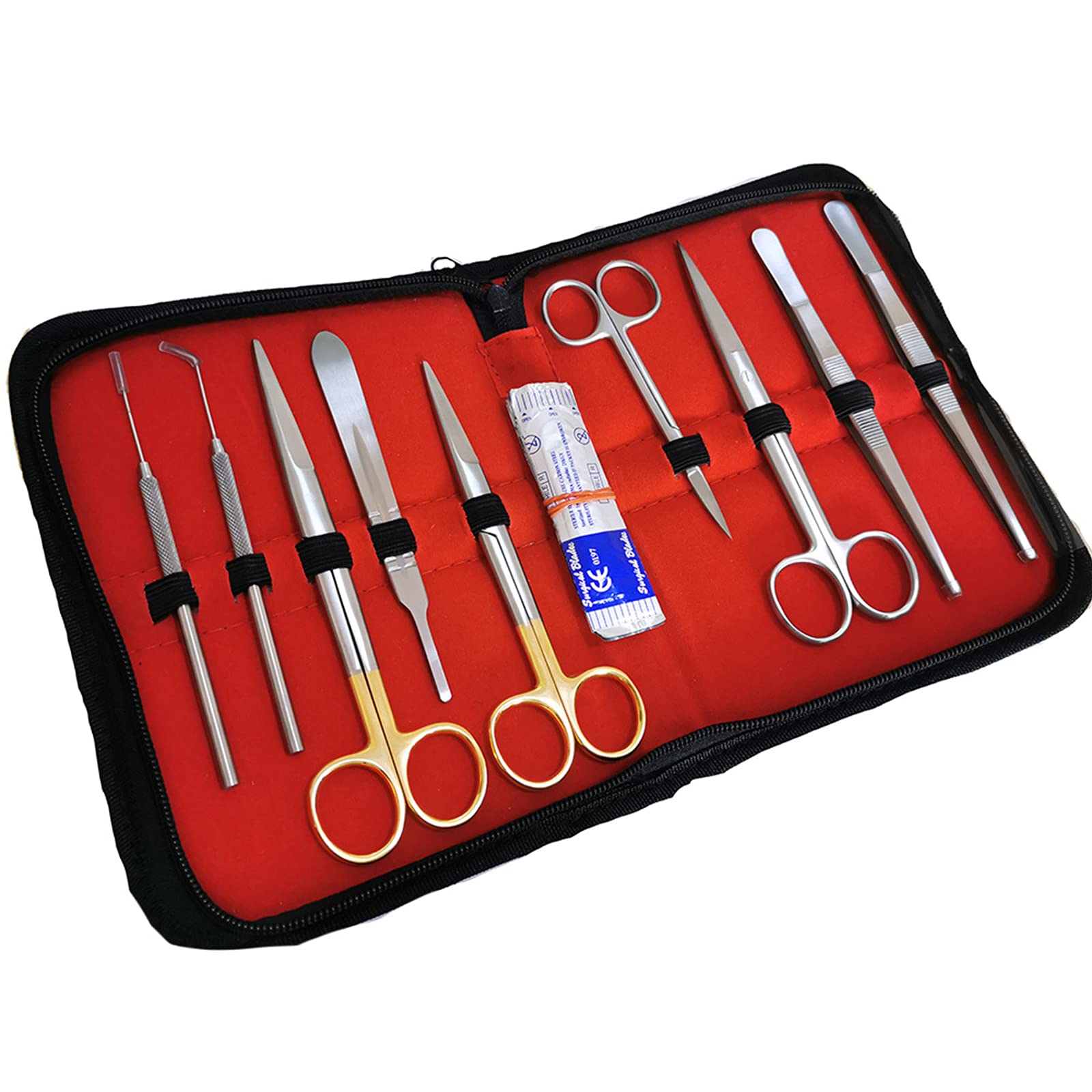 YZILXY 9pcs Dissection Dissecting Tools Kit Set for Advanced Biology Anatomy Medical Students, Professionals, Anatomy,Botany, Zoology, High Stainless Steel Quality