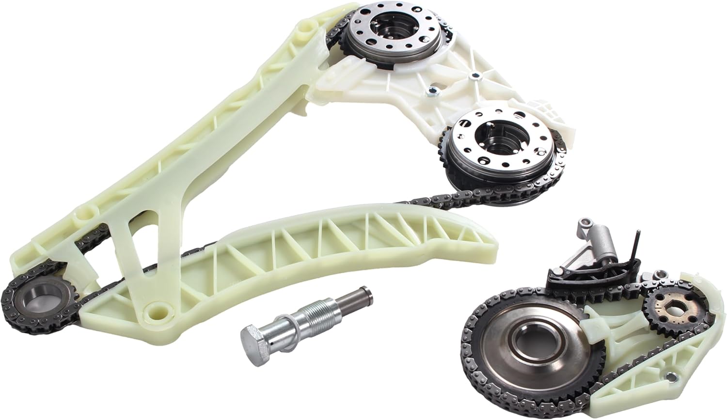 AUCERAMIC N20 N26 Engine Timing Chain Kit with Camshaft Sprockets and Oil Pump Kit Fit for BMW 228i 320i 328i 428i 528i X1 X3 X4 X5 Z4 N20B20A 2.0L 3.0L 11318648732 11317603944 11317592850