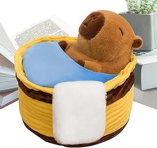 カピバラ ぬいぐるみ,ソフトでかわいい人形 ホームデコ | お風呂のカピバラぬいぐるみ - 子供コレクター誕生日クリスマスリビングホームオフィス