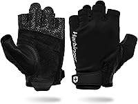 Harbinger Pro Gloves 3.0: Textured Grip, Wrist Support & Breathable Comfort for Powerlifting, CrossFit & Gym Workouts