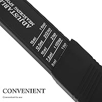 Vista 8 de Adjustable Measuring Spoons Set with Scale, Small Plastic Grams Measuring Scoop for Baking and Seasoning, 2pcs Slide Spoon for Kitchen Cooking and