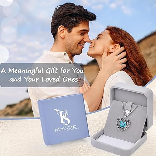 Miniatura 7 de Fanery Sue Locket Necklace for Women, Silver Lockets Heart Locket Sunflower Rose Necklaces Custom Picture Pendant Jewerly Memorial Mothers Day Gifts