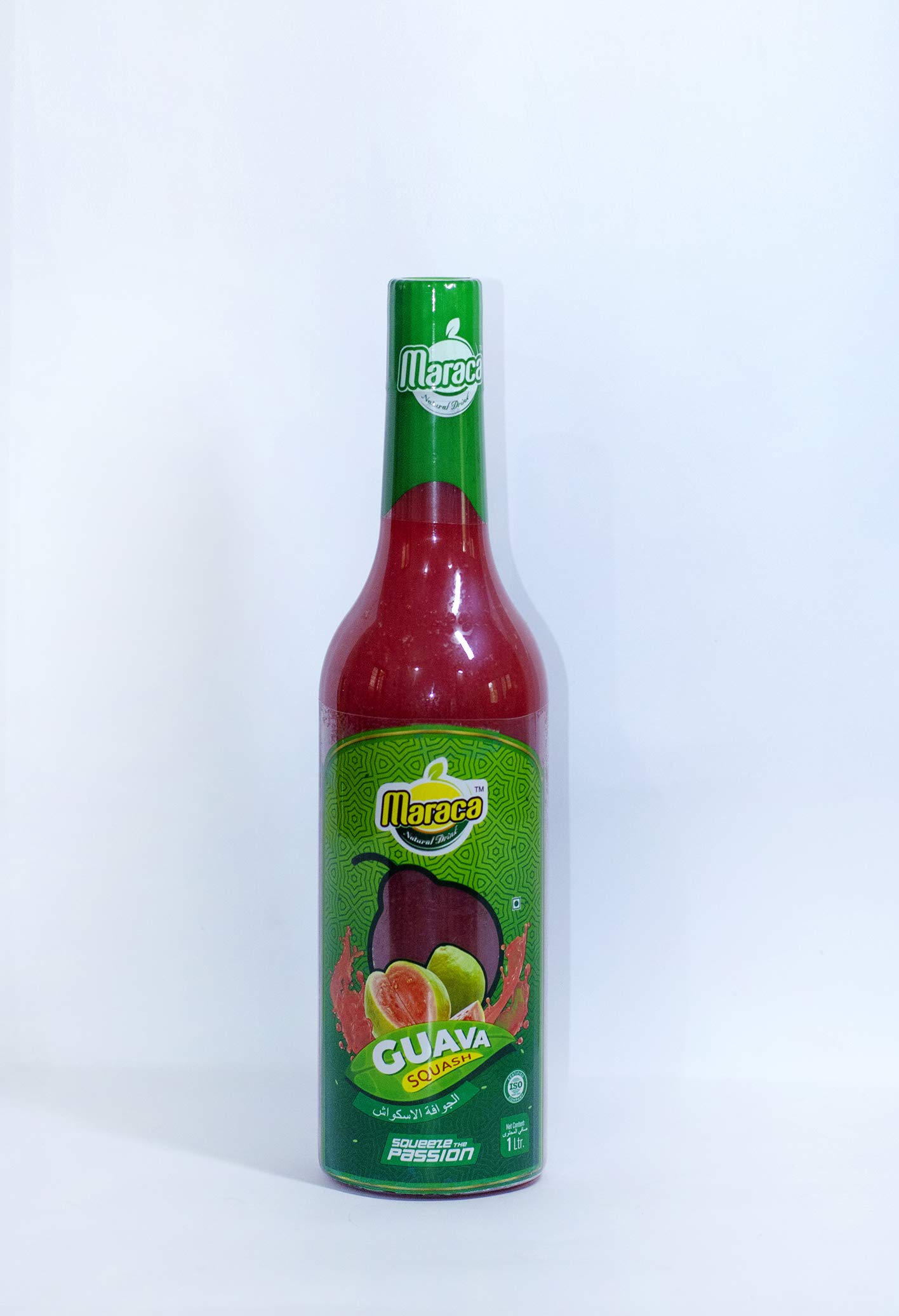Maraca Natural Drink | Guava Squash | Guava Juice Syrup | Guava Concentrate (1 L)
