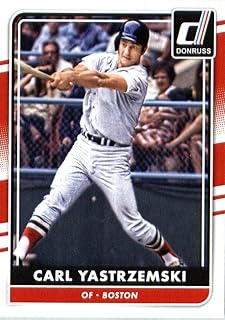 2016 Donruss #185 Carl Yastrzemski Boston Red Sox Baseball Card