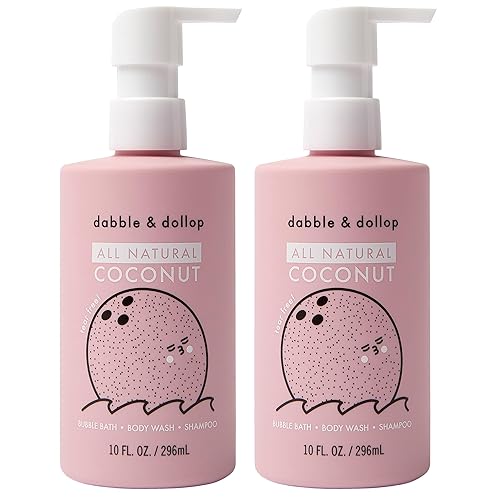 Miniatura 17 de Dabble & Dollop Gel de Ducha y Champú de Fresa + Vainilla – Baño de Burbujas Natural 3 en 1 para Niños, Sin Parabenos ni Sulfatos, Vegano, Sin