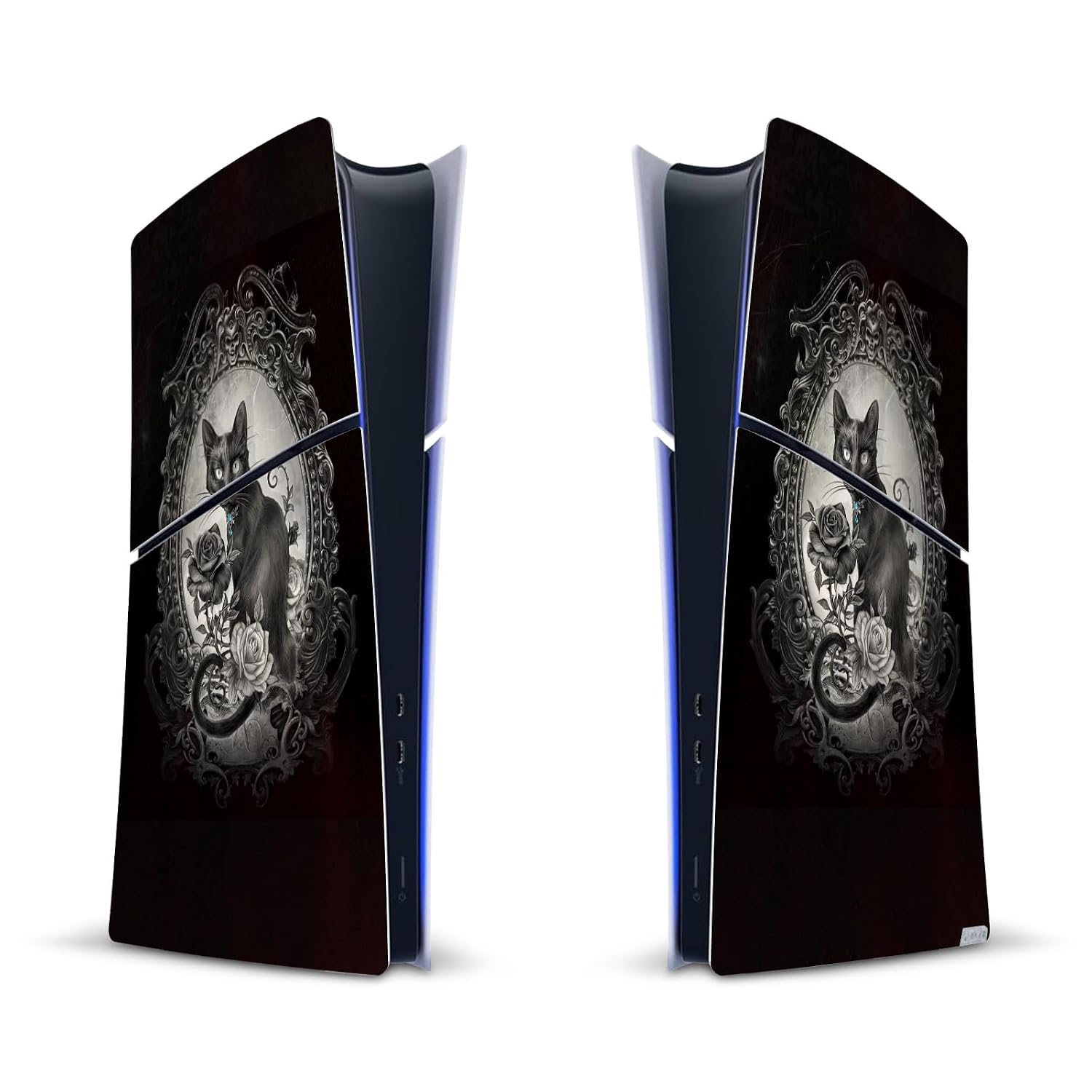 Head Case Designs Officially Licensed Alchemy Gothic Paracelsus Cat Gothic Vinyl Sticker Gaming Skin Decal Cover Compatible With Sony PlayStation 5 PS5 Slim Digital Edition Console
