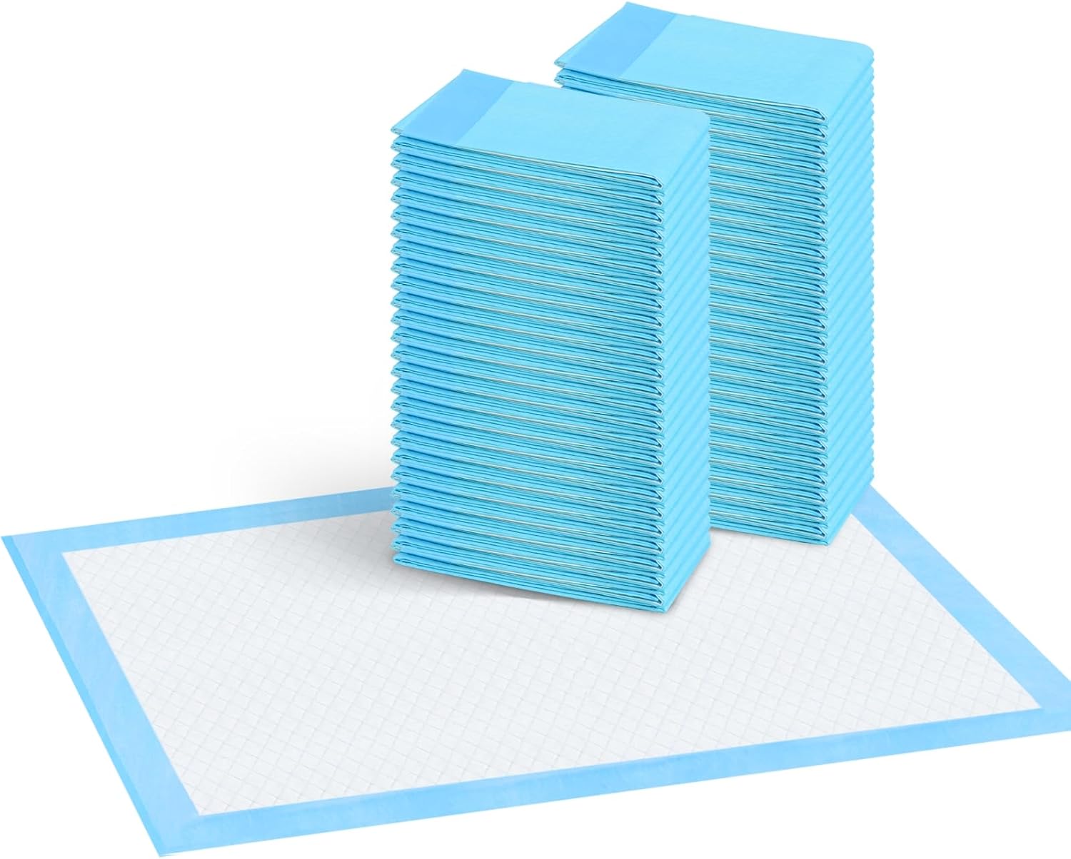 FluffyDream Dog and Puppy Pet Training Pad with Leak-Proof Quick-Dry Design for Potty Training,23.6"X23.6"(200PCS) Pee Pads for Dogs, Super Absorbent Disposable Underpads