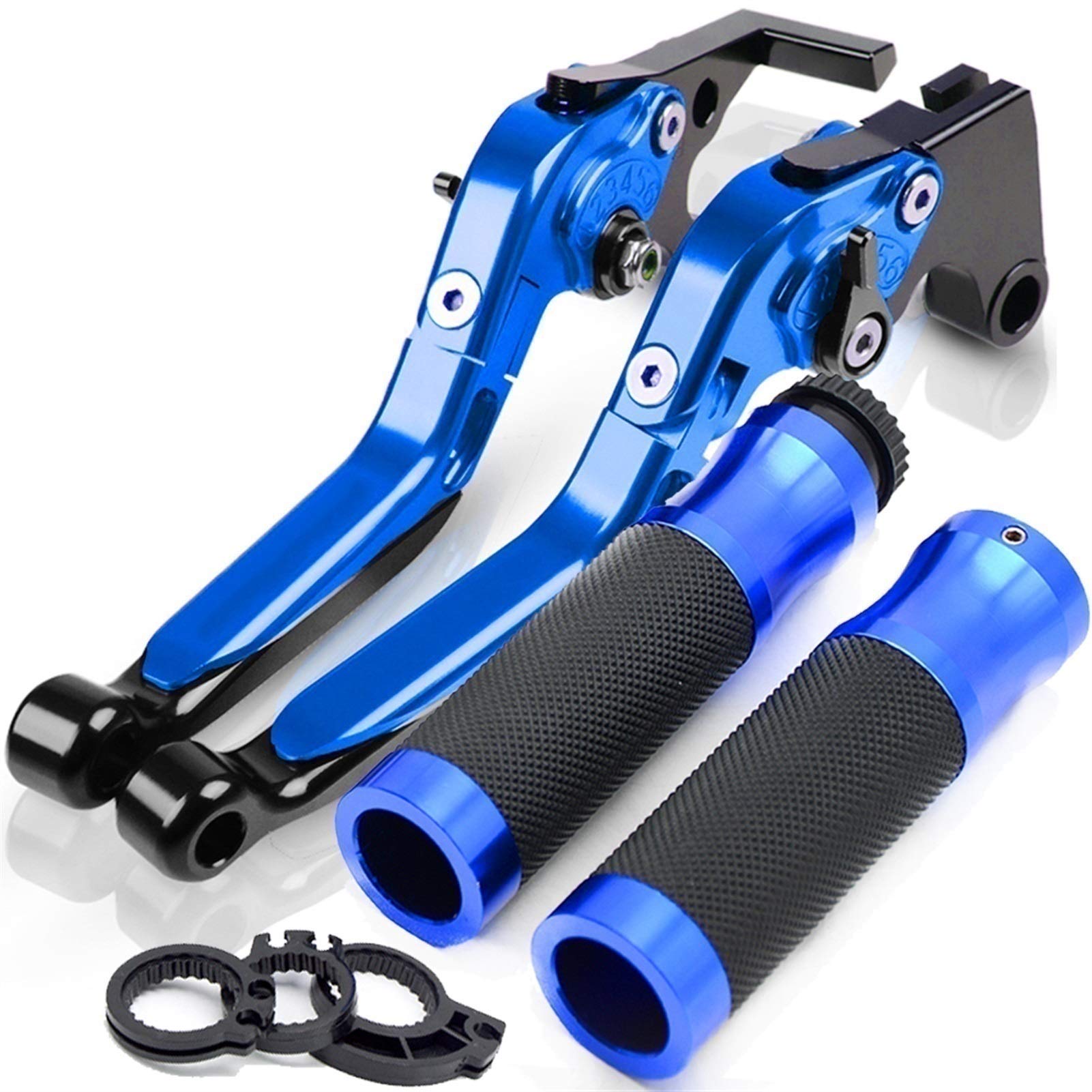 Moto Regolabile Freno Leve Frizione Maniglia Manopole Per SUZUKI Bandit GSF600S GSF 600S GSF600 S GSF 600 S Bandit 1996-2003 Leva Della Frizione Del Freno (Colore : R)