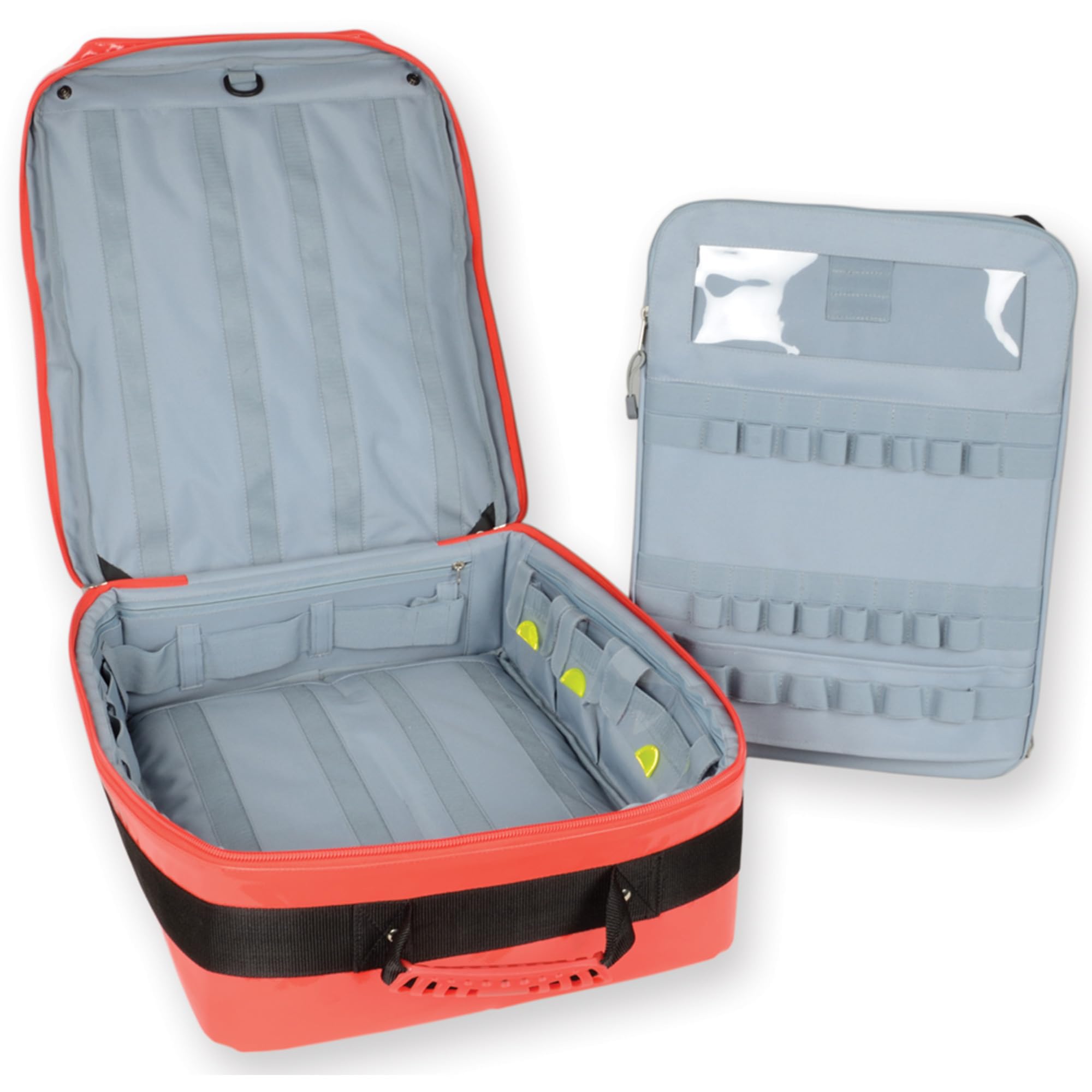Image secondaire de GIMA | SAC A DOS Silos 2 |Trousse de Premier Secours, revêtu en PVC. En polyester 600D imperméables, partie centrale avec 3 poch