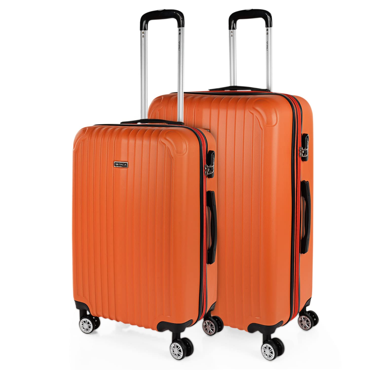 ITACA - Maleta Mediana con 4 Ruedas Giratorias para Viajes Largos Tipo Trolley Ideal como Maletas de Viaje Grandes 23 Kilos y Maleta Viaje Mediana Resistentes, Amarillo — view 37