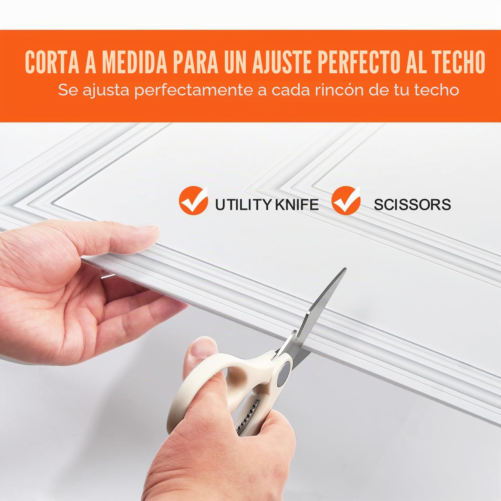 VEVOR Paneles para Techo Suspendido, Paquete de 12, Láminas de PVC de Primera Calidad, Fácil Instalación/Corte, Plástico, para Decoración del Hogar/Oficina, Diseño Geométrico Blanco, 605 x 605 mm