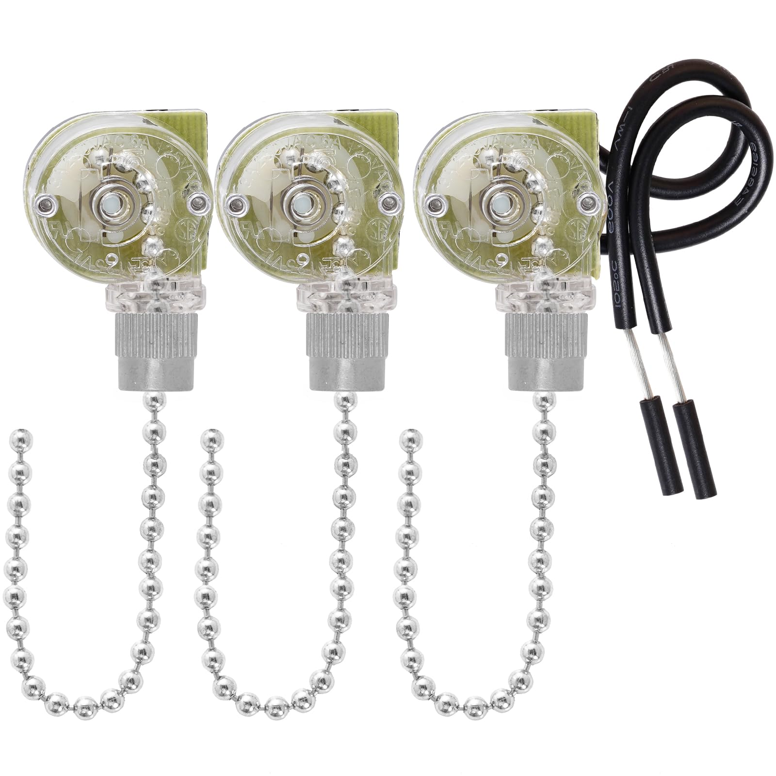 Ceiling Fan Pull Chains - 3 Pack Replacement -8