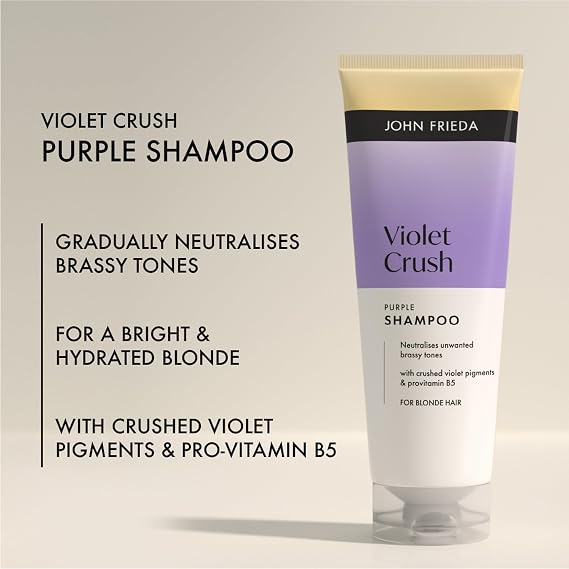 John Frieda Violet Crush Sarı Saçlara Özel Menekşe Özlü Mor Şampuan