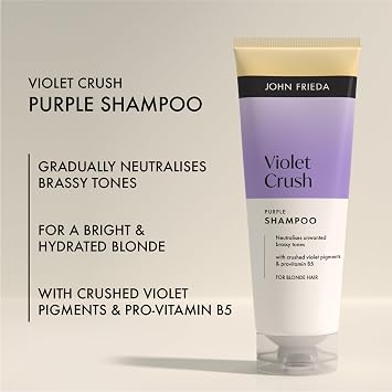 John Frieda Violet Crush Sarı Saçlara Özel Menekşe Özlü Mor Şampuan