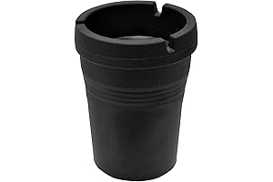 Custom Accessories 93365D Black Smokeless Ashtray for Car