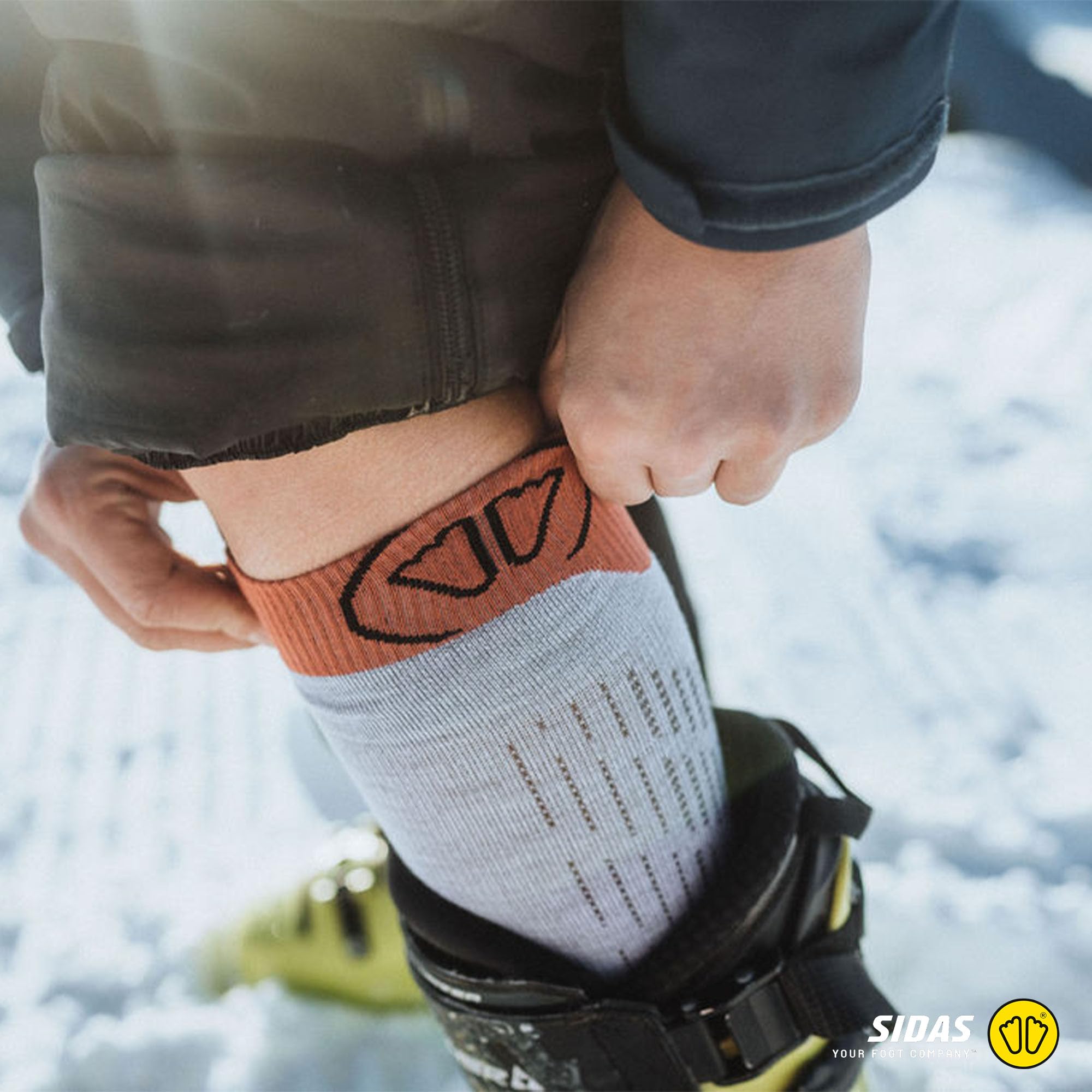 Sidas Unisex Merino Performance - Chaussettes De Ski Homme Et Femme Socken (1er Pack)