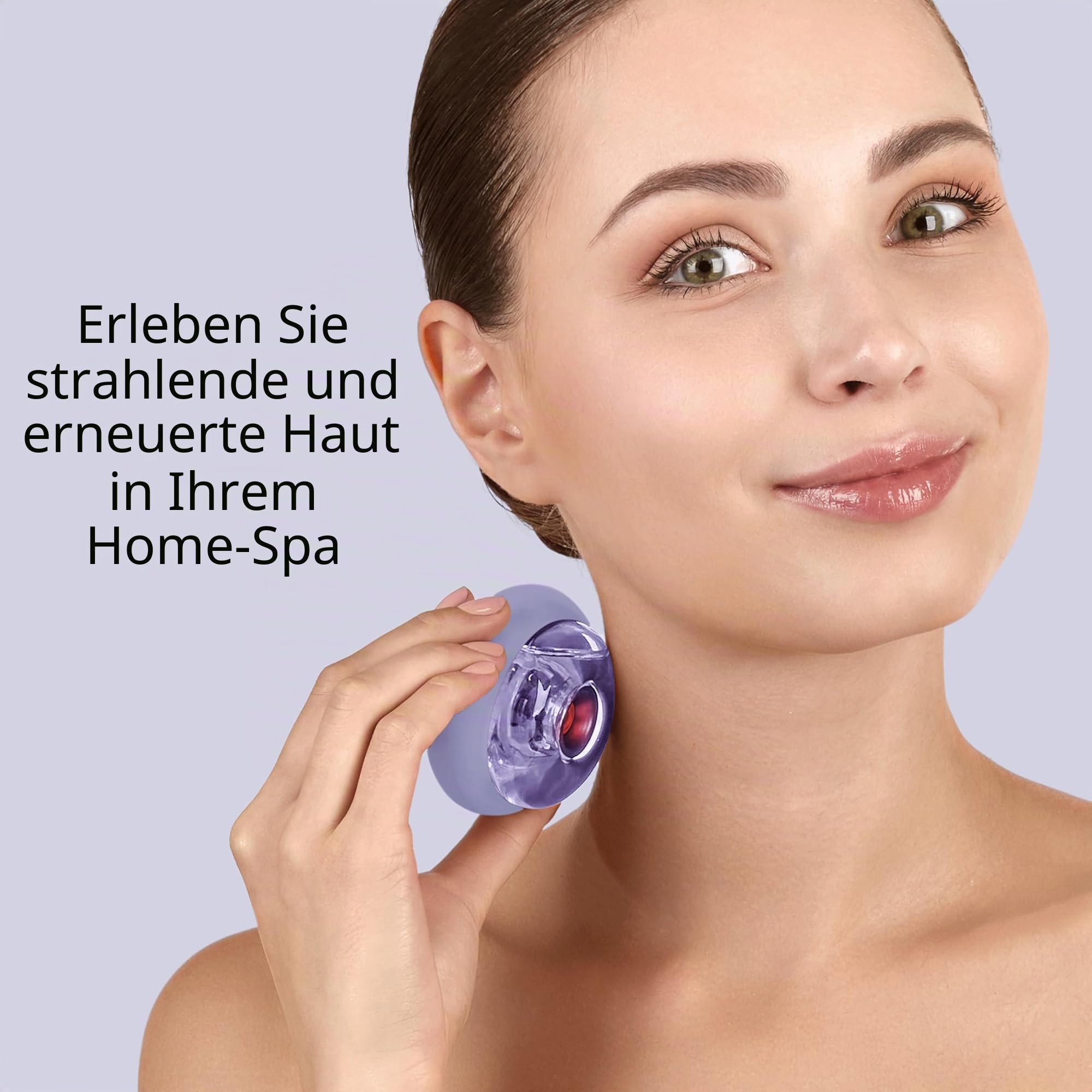 GESKE Sonic Cool & Warm Face & Body Massager | 9 in 1 | Straffend | SmartAppGuided™ | Elektrisches Massagegerät | Gesicht & Körper | Batterielose Wärme- & Kühltechnologie | Entspannend