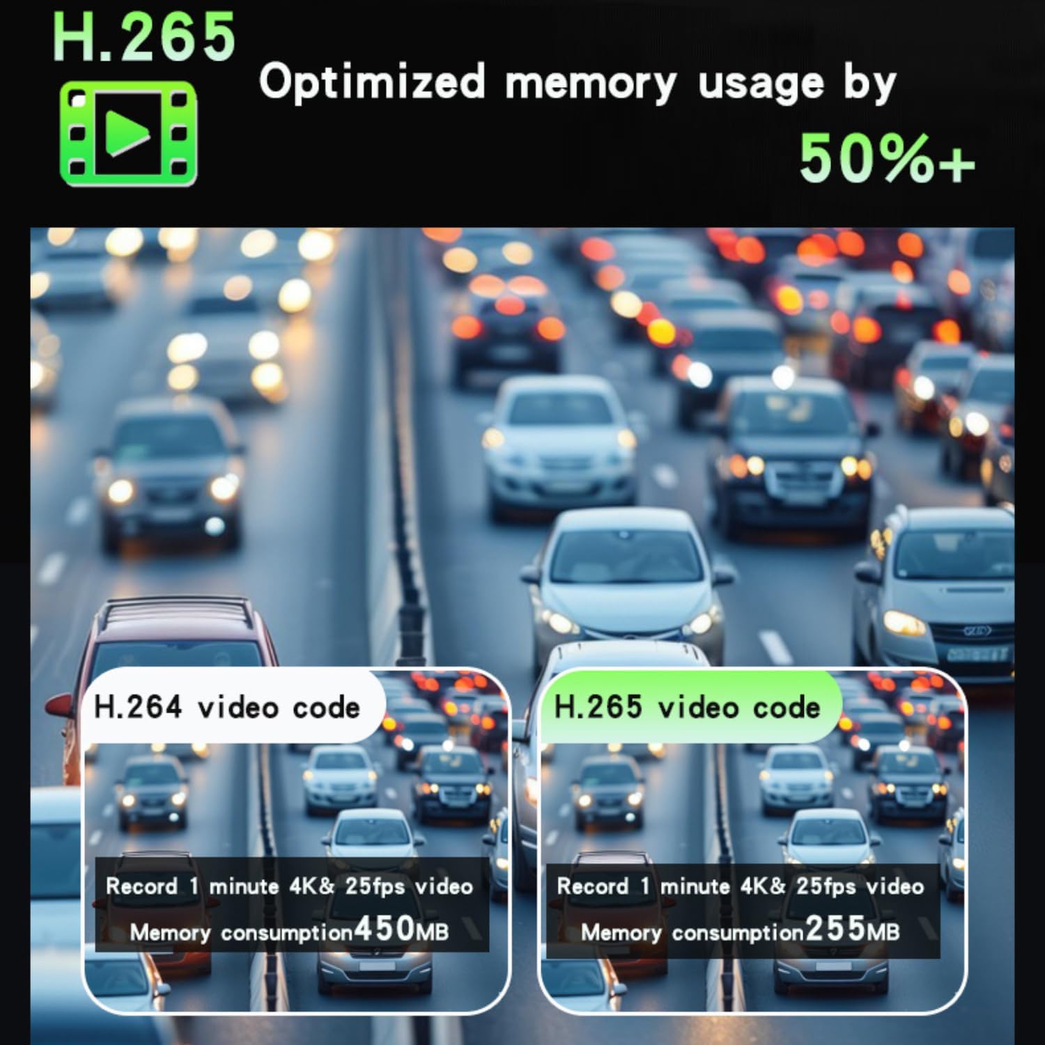 4K+2K Dash Cam Front and Rear with WiFi GPS – Dual Lens Car Camera with Night Vision, 170° Wide Angle, 3.2 IPS Screen, 24H Parking Mode, Loop Recording, Voice Control, G-Sensor, ADAS – Card Included