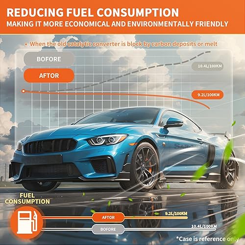 Miniatura 5 de Catalizador compatible con Subaru Forester 2009-2010, Impreza 2008-2011, Impreza Sport 2008-2011, Legacy 2005-2009, Outback 2006-2009 2.5L AWD