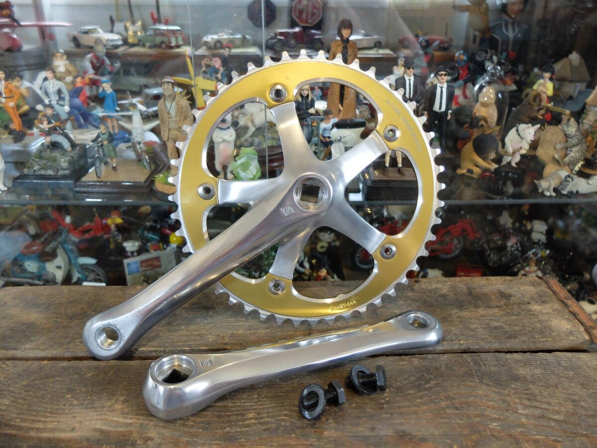 超希少 美品 サンツアー シュパーブプロ クランクセット 167.5 njs 超希少 美品 サンツアー シュパーブプロ クランクセット 167.5