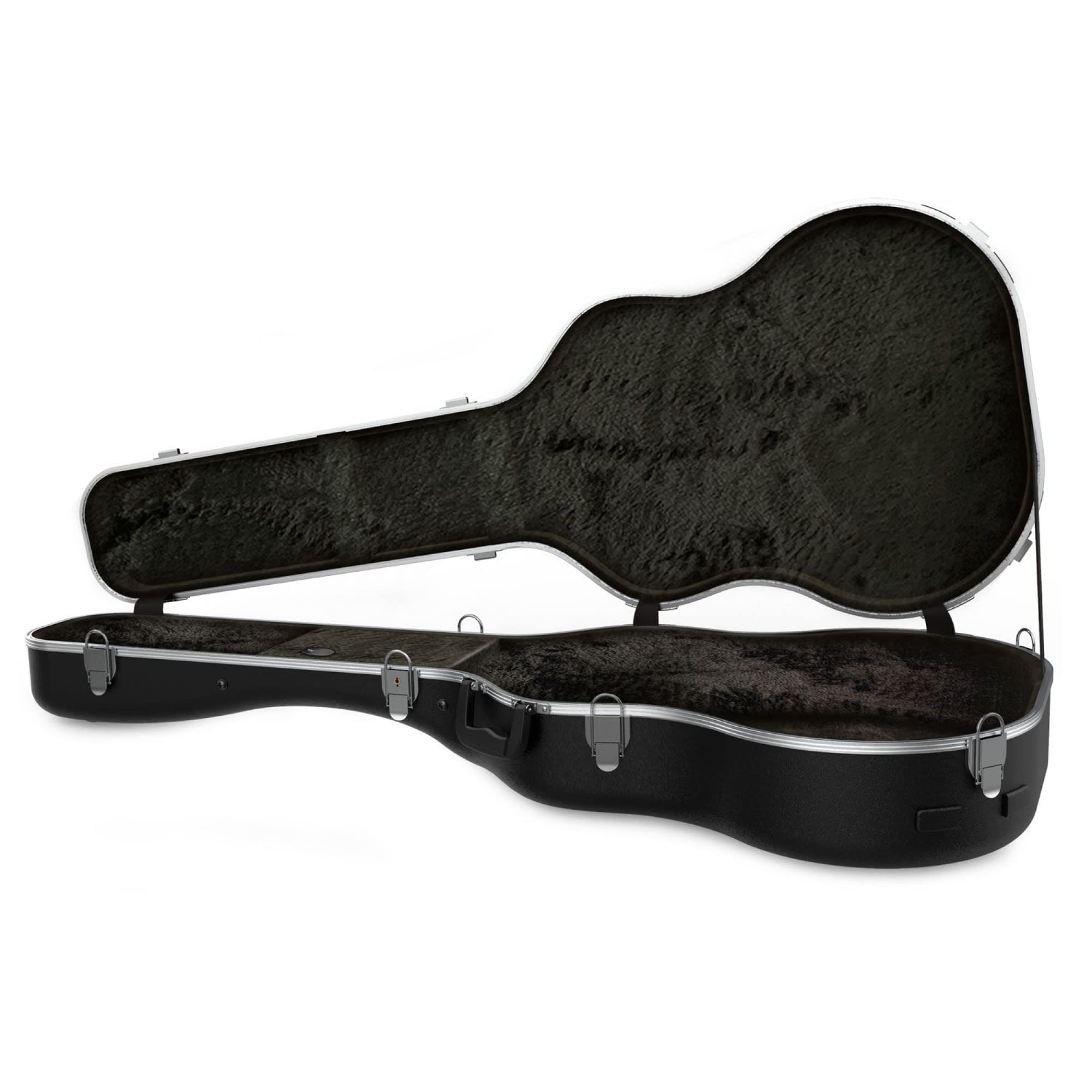 MONKEY LOOP Baboon Acoustic - Etui ABS pour Guitare Acoustique - Etui Rigide pour Guitare - Doublure intérieure en Velours - Poignée Ergonomique avec Prise en Main Confortable - Design Classique