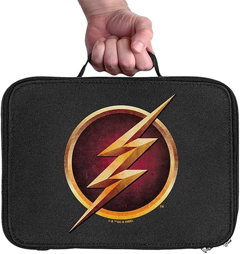 Miniatura 3 de LOGOVISION The Flash Logo - Lonchera con aislamiento de lados suaves, bolsa de almuerzo reutilizable para trabajo de oficina escolar, sin BPA