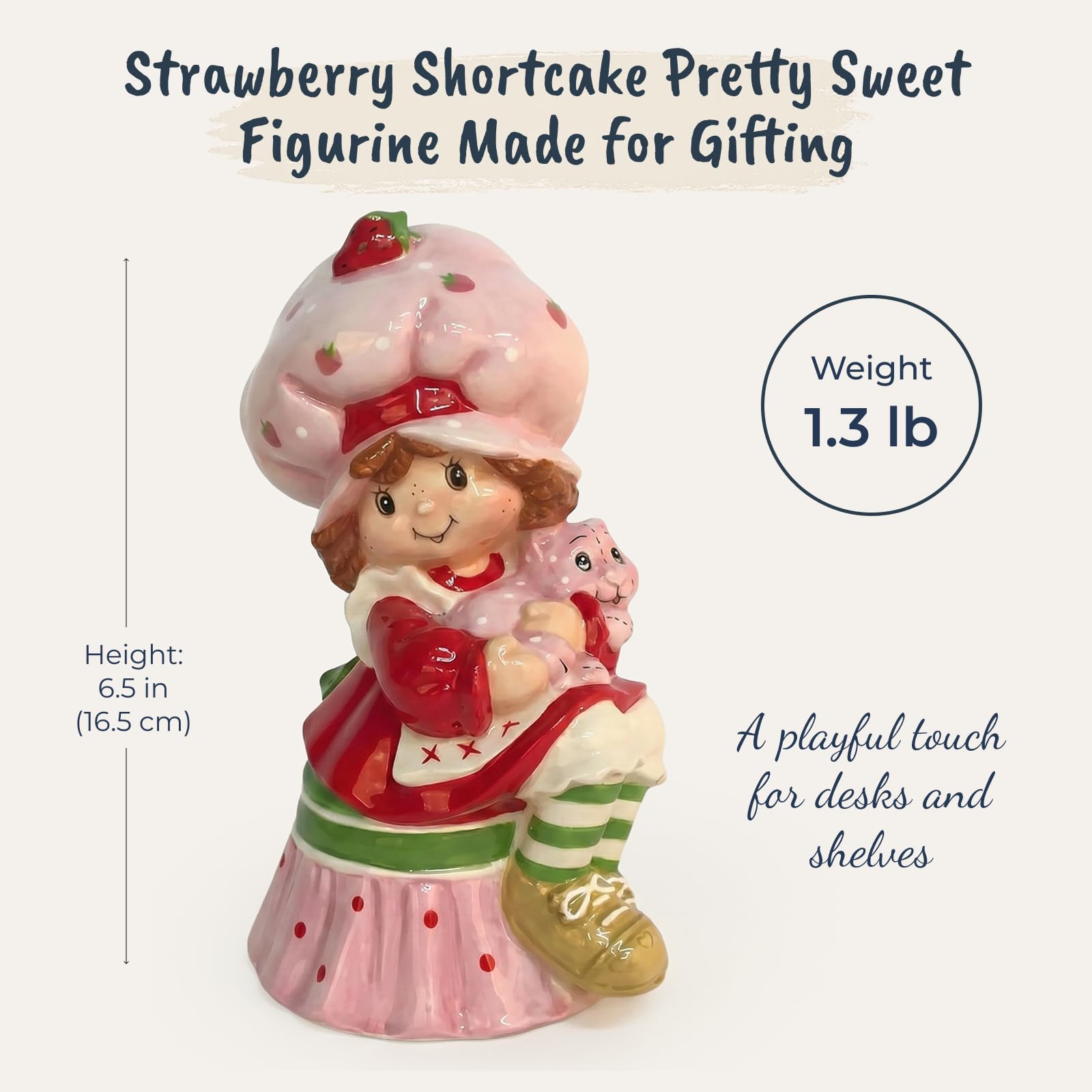 Amazon.com: Strawberry Shortcake Pretty Sweat Figurine, 3.382