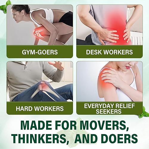 Miniatura 5 de CHILLFLEX - Crema calmante de mentol, actividades articulares en todo el cuerpo, crema de alivio instantáneo para músculos, espalda, cuello, lumbares